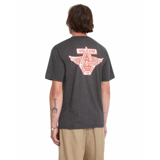 Volcom Free Wheel T-Shirt Γκρι