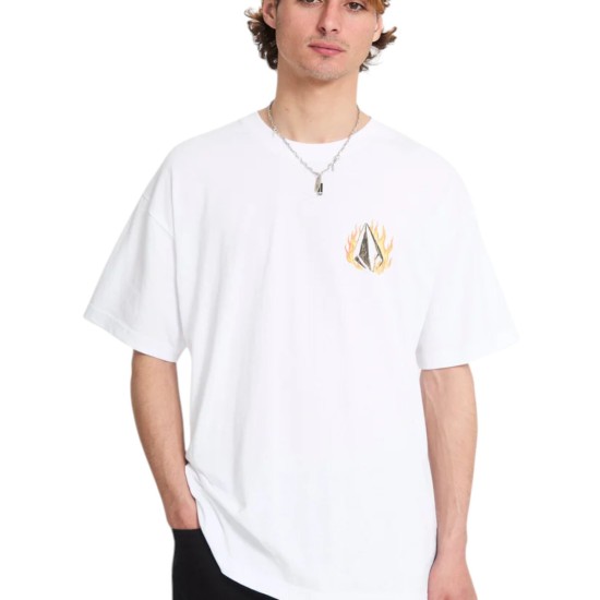 Volcom Double Fantasy T-Shirt Άσπρο