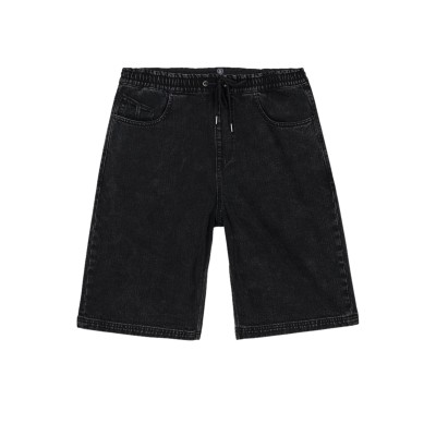 Volcom Freazy 22 Denim Elasticated Waist Μαύρο