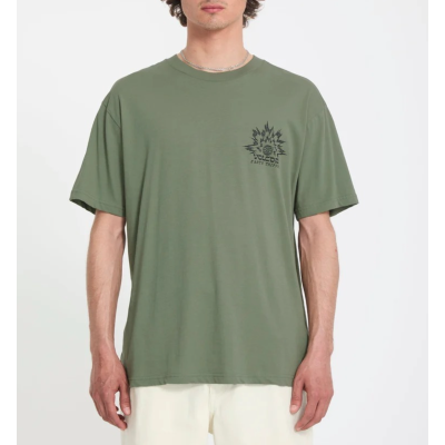Volcom Remote Viewer Sst Tshirt Πράσινο