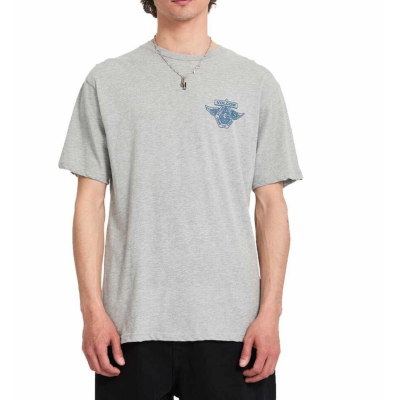 Volcom Solid Stone Emb Tshirt Γκρί