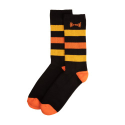 Independent Span Stripe Socks Μαύρο