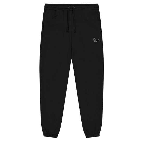 KARL KANI SIGNATURE ESSENTIAL REGULAR FIT SWEATPANTS Μαύρο