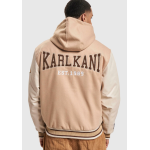 Karl Kani RETRO PATCH BLOCK COLLEGE - Light jacket Μπεζ