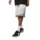 Karl Kani Small Signature Pinstripe Mesh Shorts Άσπρο