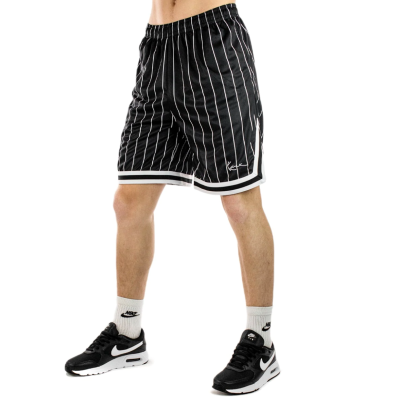 Karl Kani Small Signature Pinstripe Mesh Short Μαύρο Karl Kani Small Signature Pinstripe Mesh Short Μαύρο