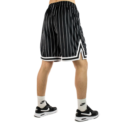 Karl Kani Small Signature Pinstripe Mesh Short Μαύρο Karl Kani Small Signature Pinstripe Mesh Short Μαύρο