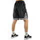 Karl Kani Small Signature Pinstripe Mesh Short Μαύρο