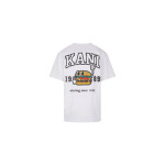 Karl Kani Small Signature Burger Tee White Άσπρο