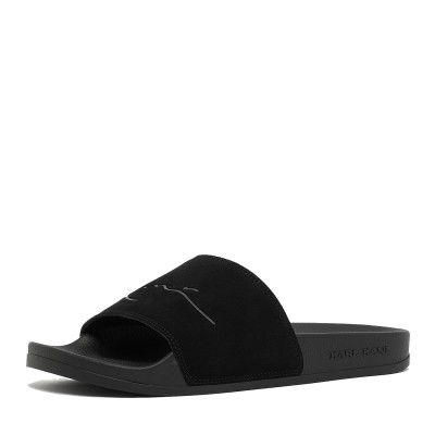 Karl Kani Pool Slide PRM Μαύρο Karl Kani Pool Slide PRM Μαύρο