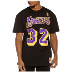 Mitchell & Ness NBA NN Tee Lakers Magic Johnson Μαύρο