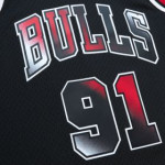 MITCHELL & NESS Big Face 7.0 Swingman Jersey Chicago Bulls 1997-98 Dennis Rodman Μαύρο