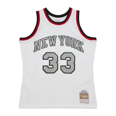 MITCHELL & NESS Cracked Cement Swingman Patrick Ewing New York Knicks 1991 92 Jersey  Άσπρο MITCHELL & NESS Cracked Cement Swingman Patrick Ewing New York Knicks 1991 92 Jersey  Άσπρο