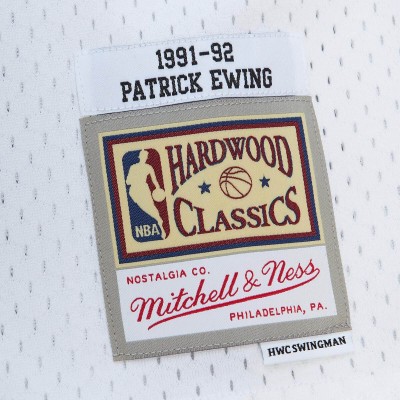 MITCHELL & NESS Cracked Cement Swingman Patrick Ewing New York Knicks 1991 92 Jersey  Άσπρο MITCHELL & NESS Cracked Cement Swingman Patrick Ewing New York Knicks 1991 92 Jersey  Άσπρο