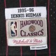 MITCHELL & NESS Swingman Jersey Chicago Bulls Alternate 1995-96 Dennis Rodman Μαύρο