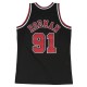 MITCHELL & NESS Swingman Jersey Chicago Bulls Alternate 1997-98 Dennis Rodman Μαύρο