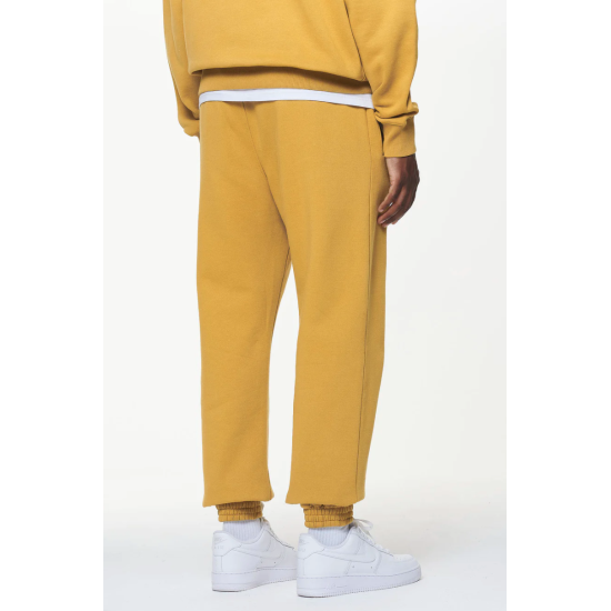 Pegador LOGO HEAVY SWEAT JOGGER VINTAGE WASHED MUSTARD Κίτρινο