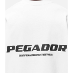 Pegador Colne Logo Oversized Tee Άσπρο