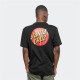 Santa Cruz Classic Dot Chest T-Shirt Μαύρο
