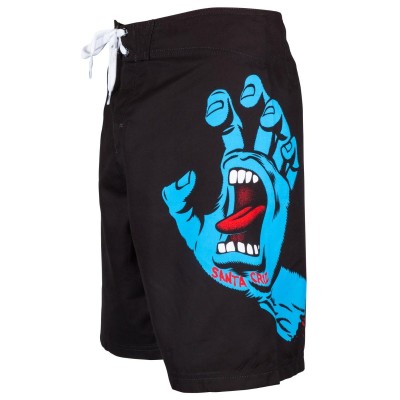 Santa Cruz Screaming Hand Boardie  Μαύρο Santa Cruz Screaming Hand Boardie  Μαύρο