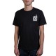 THE DUDES Too Short Smokes T-shirt Μαύρο