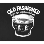 THE DUDES OLD FASHIONED CLASSIC T-SHIRT BLACK Μαύρο