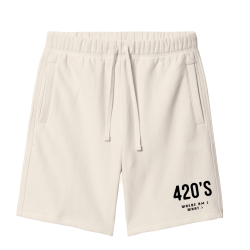 The Dudes 420S Shorts  Άσπρο Μπεζ