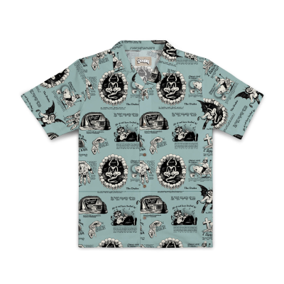 The Dudes BEELZEBUD BLUES Shirt Πολύχρωμο The Dudes BEELZEBUD BLUES Shirt Πολύχρωμο