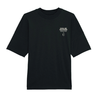THE DUDES COOL INK PREMIUM T-SHIRT OVERSIZED BLACK Μαύρο THE DUDES COOL INK PREMIUM T-SHIRT OVERSIZED BLACK Μαύρο