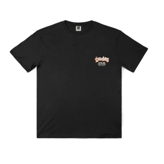 THE DUDES WALKING TATTOO T-Shirt Μαύρο