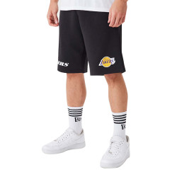 New Era LA Lakers NBA Wordmark Black Oversized Shorts Μαύρο