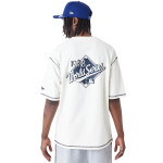 New Era LA Dodgers MLB World Series Oversized T-Shirt  Άσπρο