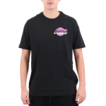 New Era LA Lakers NBA Holographic Black T-Shirt Μαύρο