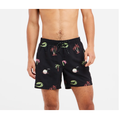 Protest Prtvung Swim short True Black Μαύρο Protest Prtvung Swim short True Black Μαύρο