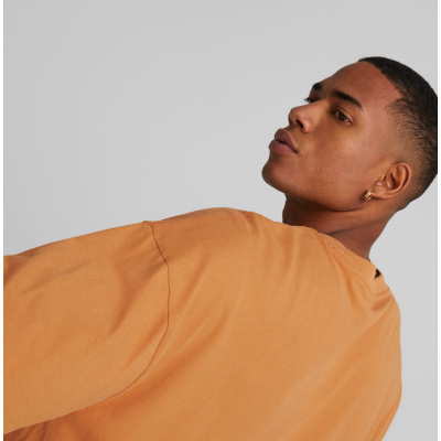 Puma Classics Oversized Tee Men Πορτοκαλί Puma Classics Oversized Tee Men Πορτοκαλί