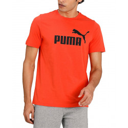  Puma ESS Logo Tee Πορτοκαλί