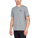 Under Armour Sportstyle Left Chest T-shirt Γκρι