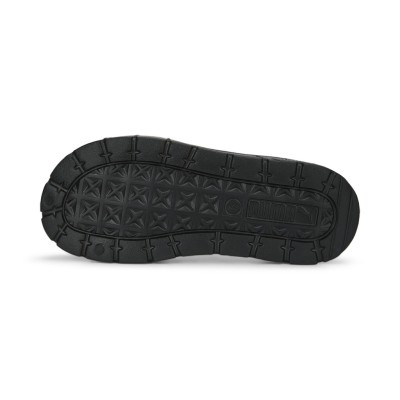 Puma Mayze Stack Injex Wns Slides Μαύρο Puma Mayze Stack Injex Wns Slides Μαύρο