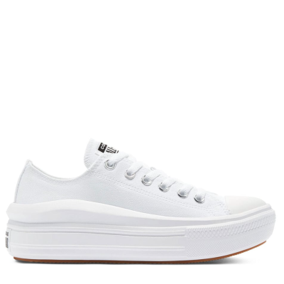 Converse Chuck Taylor All Star Ox Flatforms Sneakers Άσπρο Converse Chuck Taylor All Star Ox Flatforms Sneakers Άσπρο