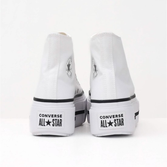 Converse Chuck Taylor All Star Lift Double Stack Άσπρο