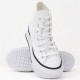 Converse Chuck Taylor All Star Lift Double Stack Άσπρο