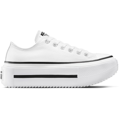 Converse Women's Chuck Taylor All Star OX Lift Double Stack Άσπρο
