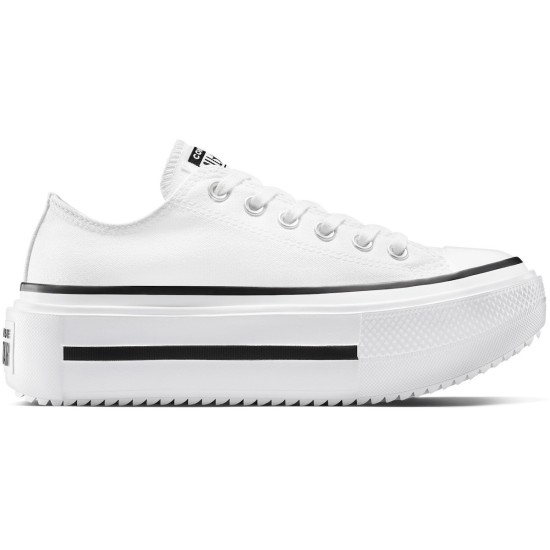 Converse Women's Chuck Taylor All Star OX Lift Double Stack Άσπρο