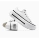 Converse Women's Chuck Taylor All Star OX Lift Double Stack Άσπρο