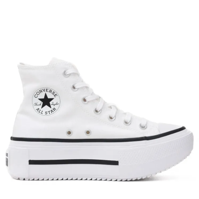 Converse Chuck Taylor All Star Lift Double Stack Άσπρο
