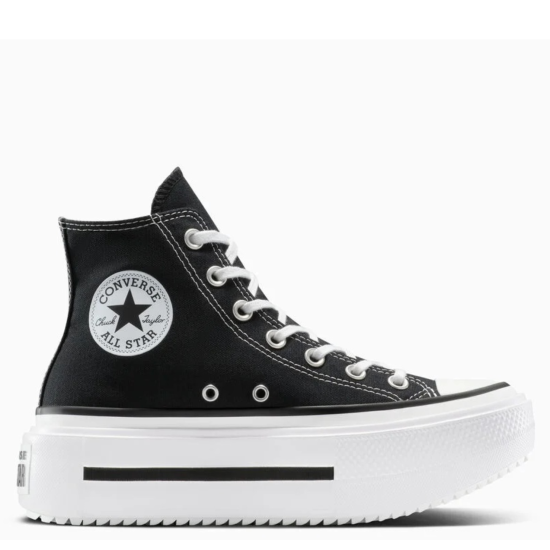 Converse Chuck Taylor All Star Lift Double Stack Μαύρo