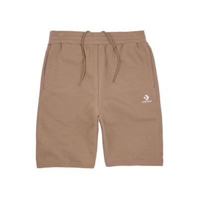 Converse Go-To Standard Fit 9 Fleece Shorts Καφέ