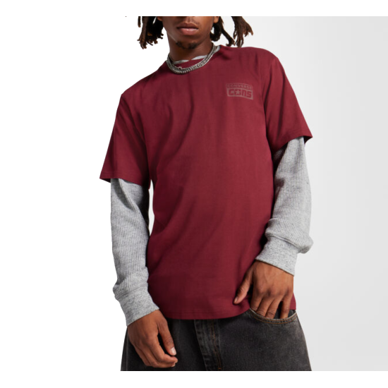 Converse Cons Graphic T-shirts Μπορντώ