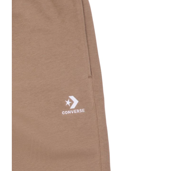 Converse Go-To Standard Fit 9 Fleece Shorts Καφέ