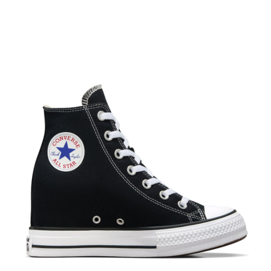 ConverseWedge Platform Μαύρο